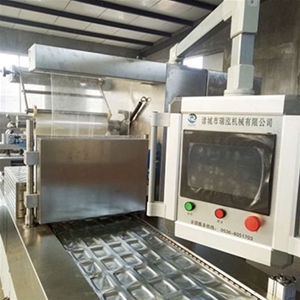 豆腐干包装机使用现场视频