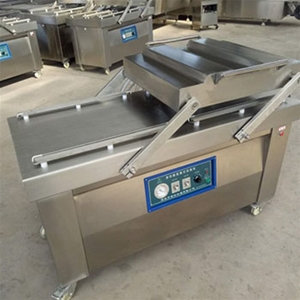 客户定制的真空包装机现场演示视频