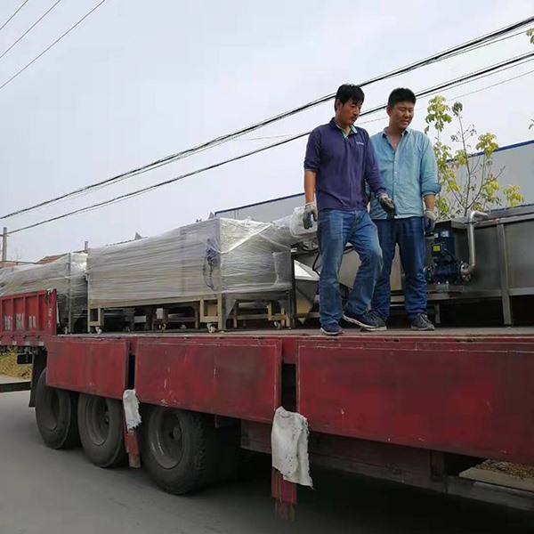 清洗流水线发货现场