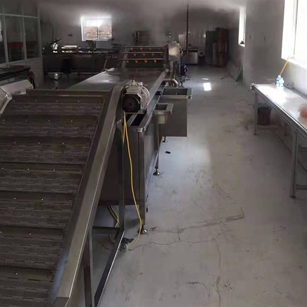 清洗流水线安装