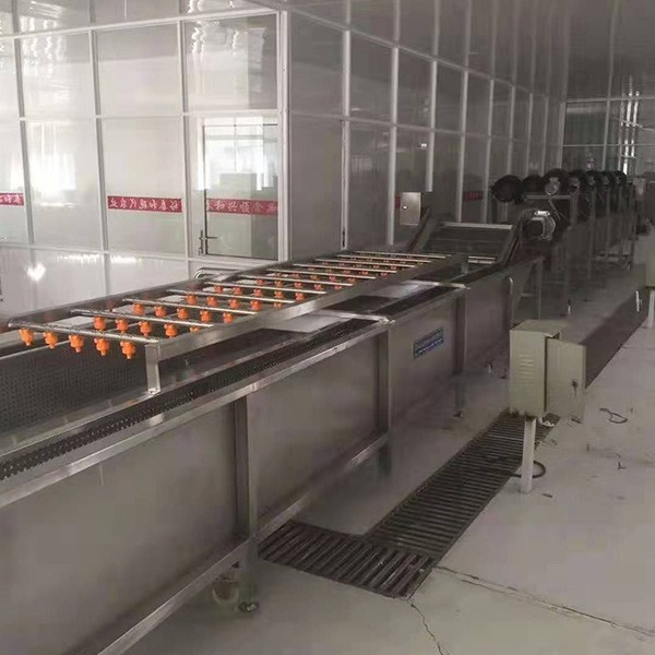 清洗流水线安装