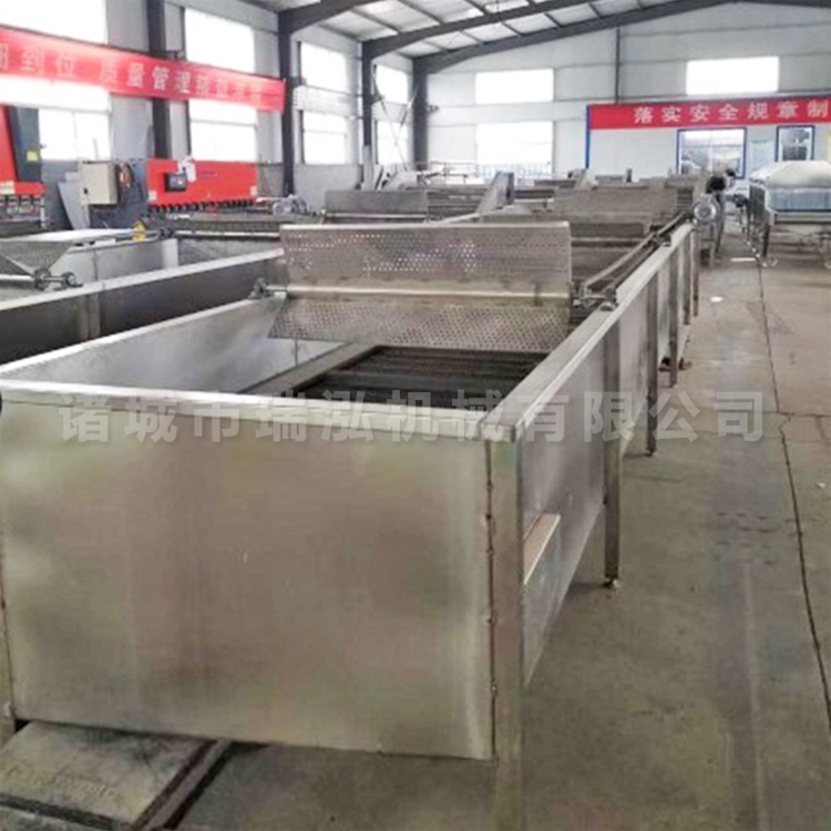 脱水蔬菜蒸煮漂烫流水线
