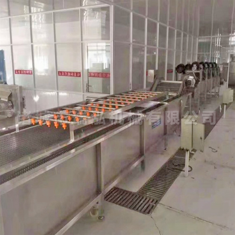 叶菜类加工流水线