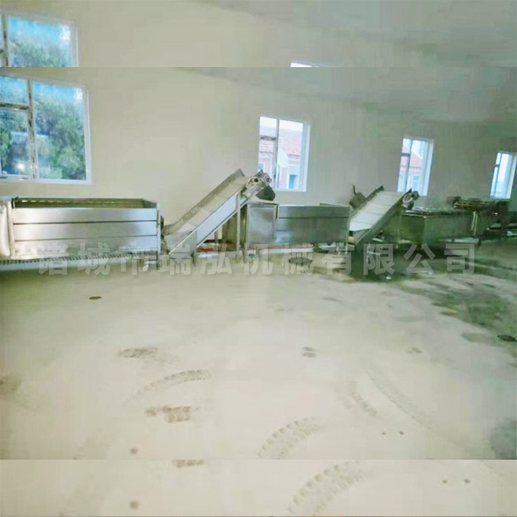 根茎类蔬菜加工流水线