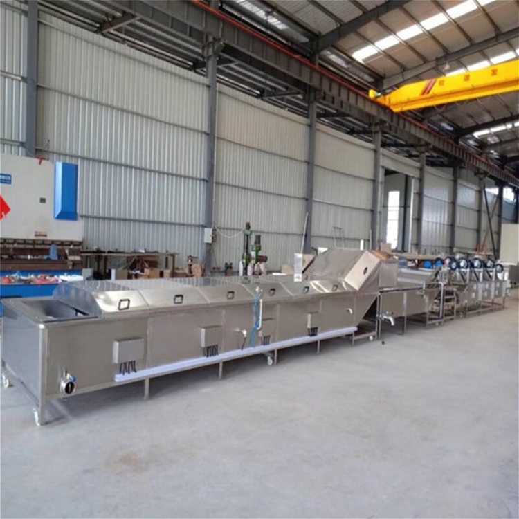 巴氏杀菌、冷却、风干流水线