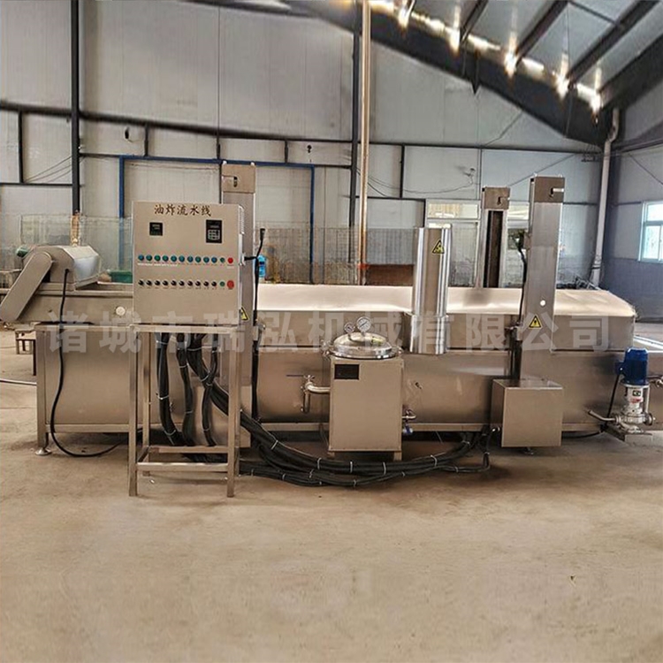 全自动连续油炸机